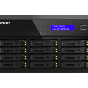 QNAP TS-h1290FX-7302P-128G (AMD EPYC, 128GB ECC RAM, 12x 2,5" U.2, 2x M.2 NVMe, 2x 2,5GbE, 2x 25GbE)