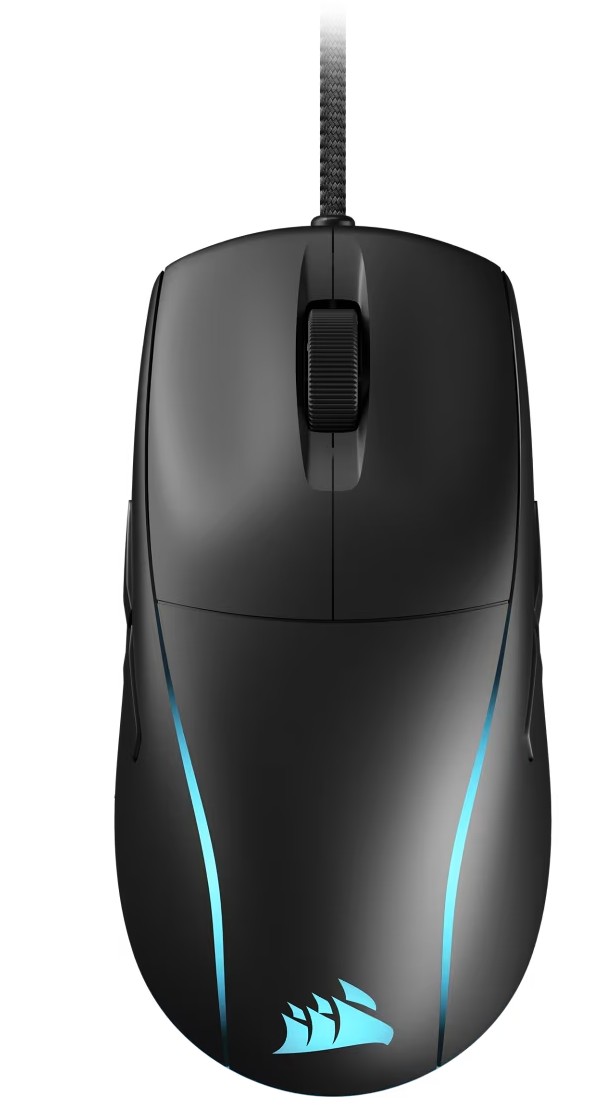 CORSAIR M75/Herná/Optická/26 000 DPI/Drôtová USB/Čierna