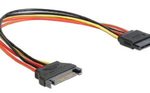 Kábel SATA predĺženie napájania, 30cm
