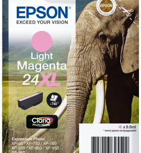 Epson Singel. Light Magenta 24XL Claria Photo Ink