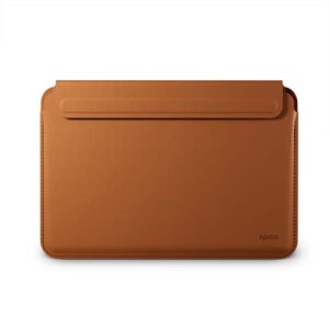 Epico Uni Leather Sleeve 14'' Laptops - hnedá