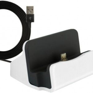 Univerzálna stolná kolíska s obojstranným microUSB konektorom