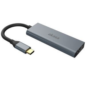 AKASA - externý USB hub - USB type-C s HDMI