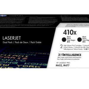 HP 410X tlačová kazeta čierna veľká, CF410XD -2 pack