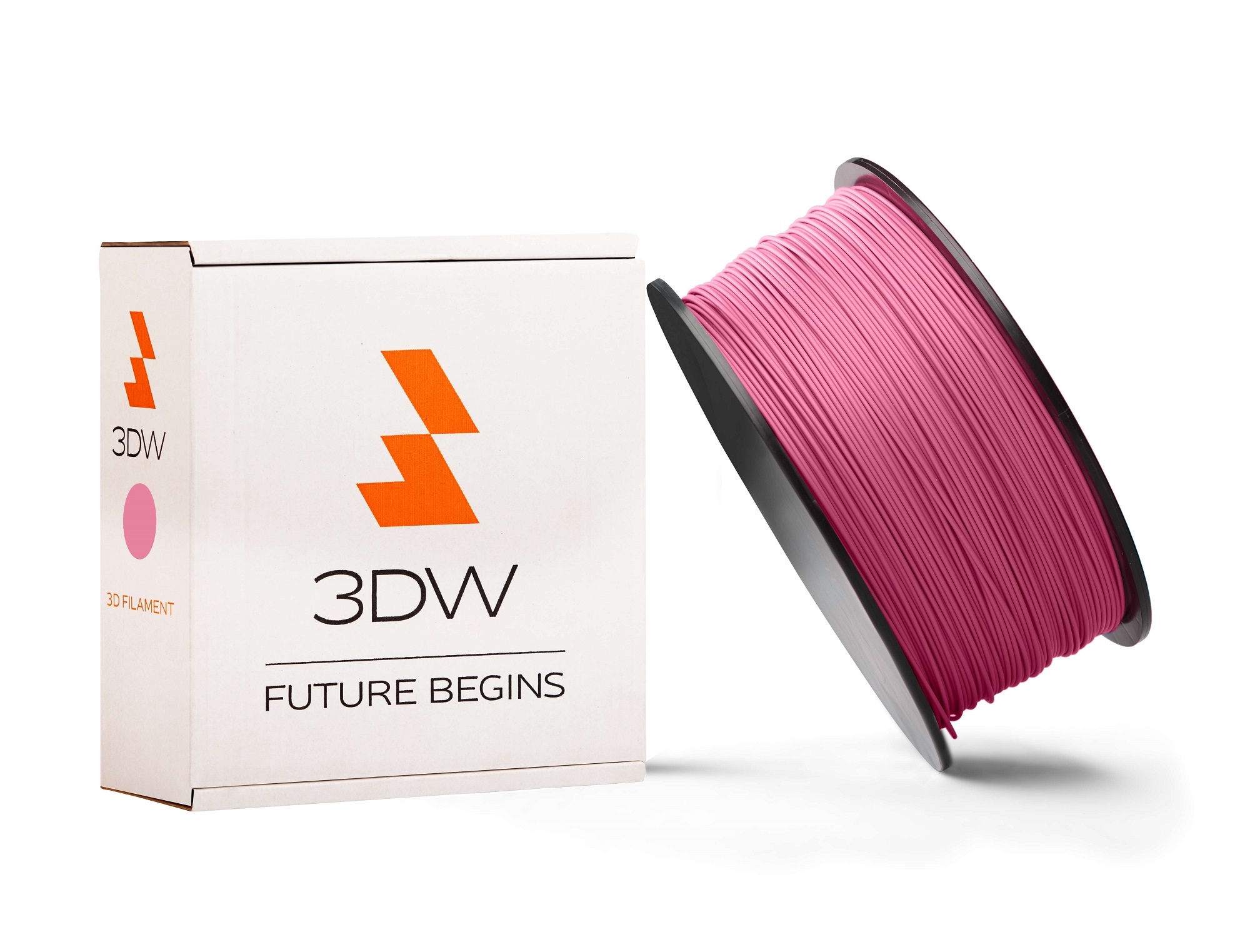3DW - PLA filament 1,75 mm ružová, 0,5 kg, tlač 190-210 ° C