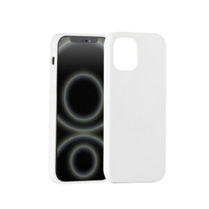 ER POWER Silikónový kryt CARNEVAL SNAP pre iPhone 12 mini s MagSafe - biela