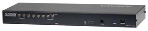 Aten KVM 8port OverNET CAT5, PS/2 + USB, OSD, rack