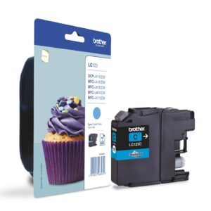 LC-123C (atrament cyan, 600 str.)