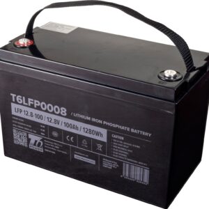 Batéria T6 Power LiFePO4, 12.8V, 100Ah, 1280Wh, Bluetooth, T16