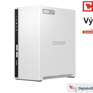 QNAP TS-233 (4core 2,0 GHz + NPU, 2GB DDR4 RAM, 2x SATA, 1x GbE, 1x USB 2.0, 1x USB 3.2)