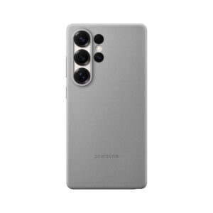 Samsung Ochranný kryt z vegánskej kože pre Galaxy S25 Ultra Gray