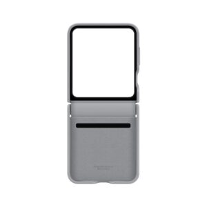 Samsung Ochranný kryt z vegánskej kože pre Flip 6 Gray