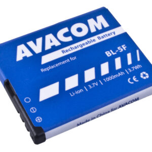 Batéria AVACOM GSNO-BL5F-S1000A do mobilu Nokia N95, E65, Li-Ion 3,6 V 1000mAh (náhrada BL-5F)
