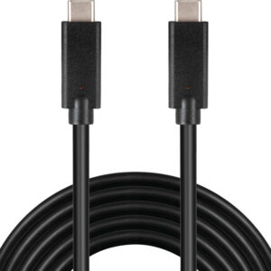 PremiumCord USB-C kábel (USB 3.1 gen 2, 3A, 10Gbit/s) čierny, 2m