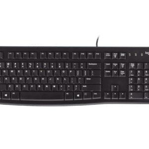 Logitech K120/Drôtová USB/RU layout/Čierna