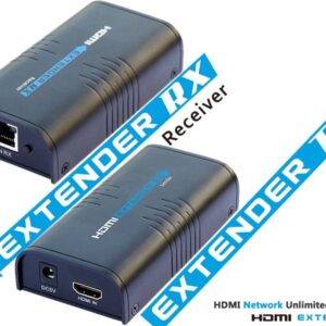 PremiumCord HDMI extender na 120m cez LAN, over IP