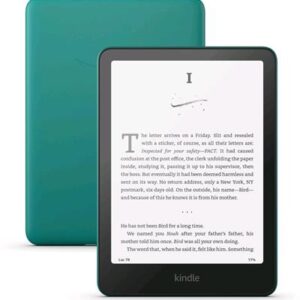 E-book Amazon Kindle Paperwhite 2024 (16 GB), jade, s reklamou