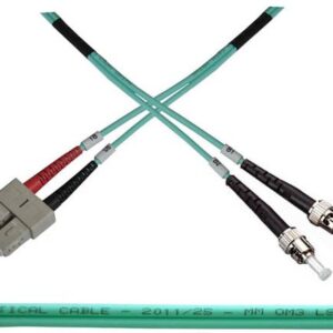 Optický patch kábel duplex SC-ST 50/125 MM 5m OM3