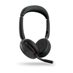 Jabra Evolve2 65 Flex/Stereo/ANC/USB-C/BT-USB/Bezdrať/MS/Čierna