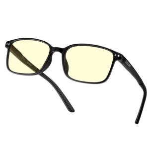 EVOLVEO BlueBlock60, PC okuliare, blokácia modrého svetla 60%, nedioptrické, čierne