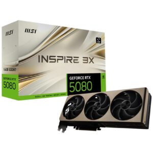 MSI GeForce RTX 5080 INSPIRE 3X/16GB/GDDR7
