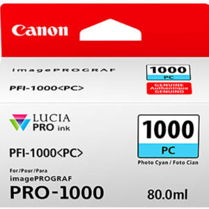 Canon PFI-1000 PC, foto azúrový