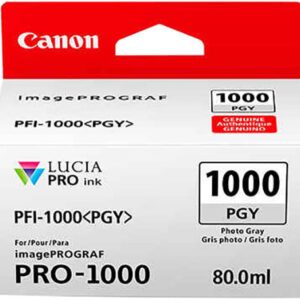 Canon PFI-1000 PGY, photo sivý