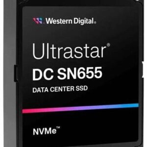 QNAP WD, SSD, Ultrastar SN655, PCIe NVM Gen4, U.3 15mm, 61.44TB, 0TS2510