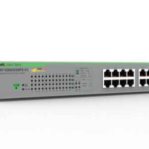Allied Tel.24xGB+4SFP POE 185W smart AT-GS950/28PS