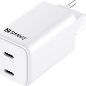 Sandberg AC Charger Dual USB-C PD65W EU