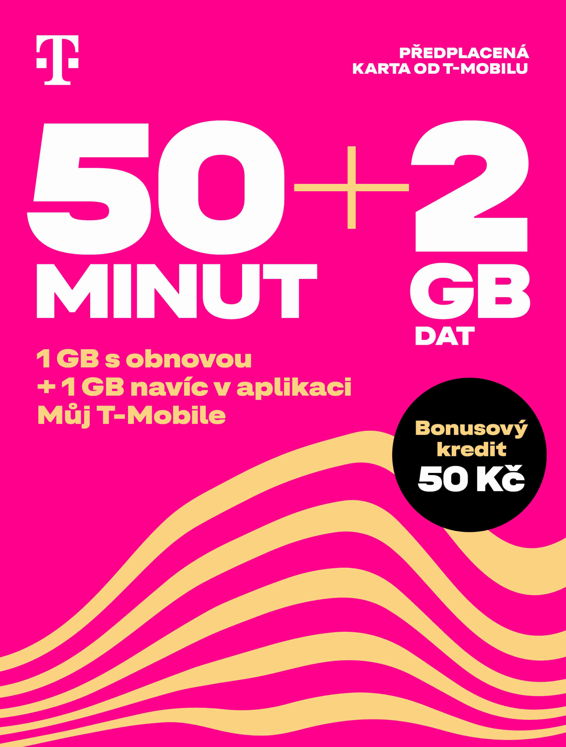 T-Mobile SIM Twist 50 MINÚT + 2GB