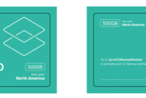 Synology C2 Backup - 500 GB