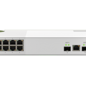 QNAP riadený switch QSW-M2108-2C (8x 2,5GbE RJ45 a 2x kombinované 10GbE SFP+ / RJ-45)