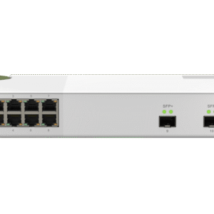 QNAP riadený switch QSW-M2108-2S (8x 2,5GbE RJ45 a 2x 10GbE SFP+)