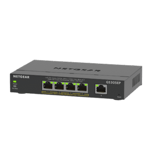 NETGEAR 5PT GE PLUS SWCH W/POE+