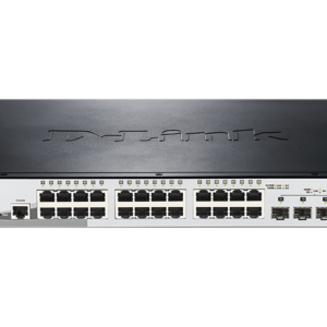 D-Link DGS-1510-28XMP 28-Port Gigabit Stackable POE Smart Managed Switch 4x 10G SFP+