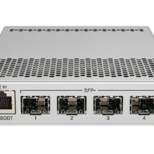 MikroTik Cloud Router Switch CRS305-1G-4S+IN, Dual Boot (SwitchOS, RouterOS)