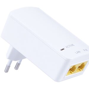 MaxLink PI15S PoE injektor - 802.3af, 48V, 0.32A, 15,4 W, 1Gbit, do zásuvky