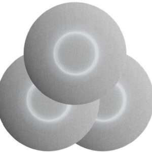 Ubiquiti kryt pre UAP-nanoHD, U6 Lite a U6+, motív tkaniny, 3 kusy