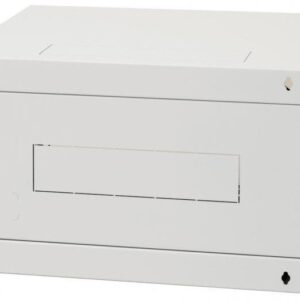 19"rozvádzač jednodiel.4U/400mm FLAT-PACK plech.dv.