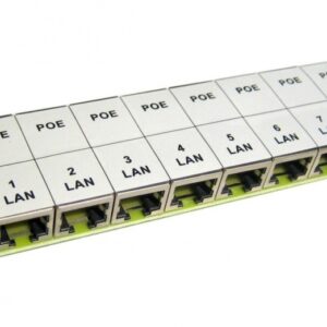 POE-PAN8, 8-portový pasívny POE panel