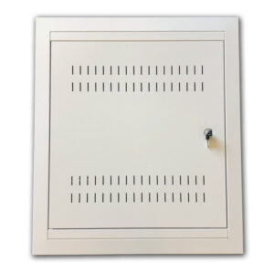 Datacom 19" rozvádzač pod omietku 4U+2U/150mm plech