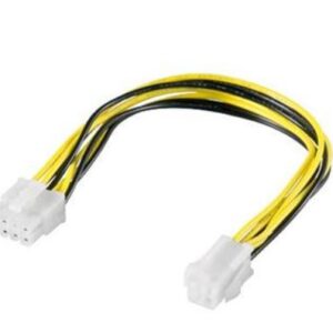 PremiumCord Redukcia napájania 8pin/M zdroj na P4 4pin/F