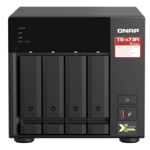 QNAP TS-473A-8G (Ryzen 2,2GHz / 8GB RAM / 4x SATA / 2x M.2 NVMe slot / 2x 2,5GbE / 2x PCIe / 4x USB)