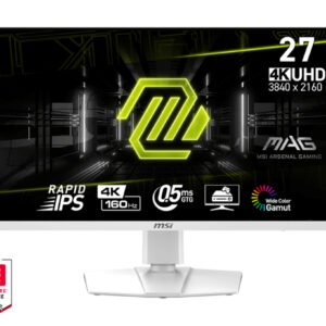 MSI MAG/274URFW/27"/IPS/4K UHD/160Hz/0,5ms/Biela/3R