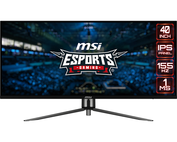 MSI MAG/MAG401QR/40"/IPS/wQHD/155Hz/1ms/Čierna/3R