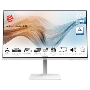 MSI Modern/MD272XPW/27"/IPS/FHD/100Hz/1ms/White/3R