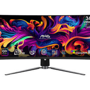 MSI MAG/341CQP/34"/QD-OLED/wQHD/175Hz/0,03ms/Čierna/3R