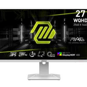 MSI MAG/274QRFW/27"/IPS/QHD/180Hz/1ms/Biela/3R
