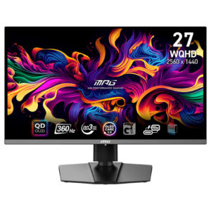 MSI MPG/271QRX/26,5"/QD-OLED/QHD/360Hz/0,03ms/Čierna/3R